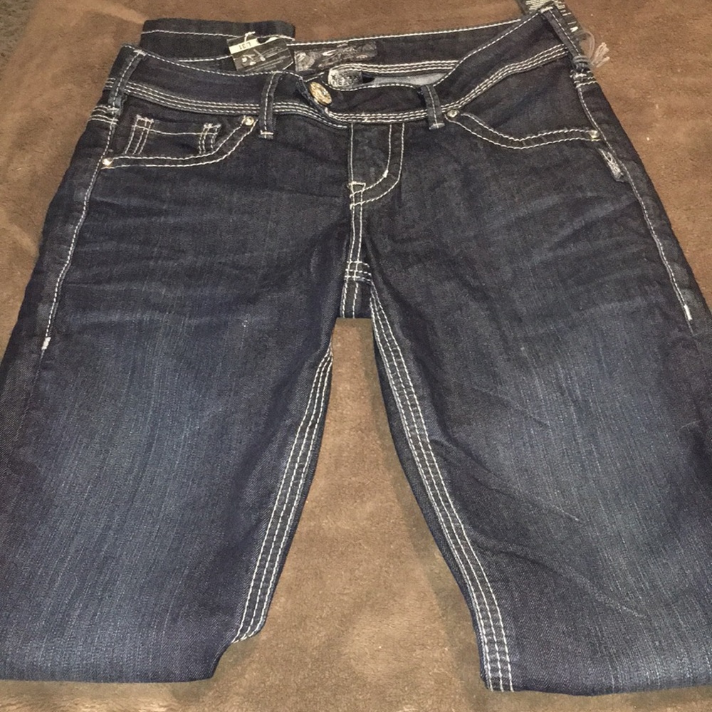 NWT Silver Tuesday Jegging Dark Wash